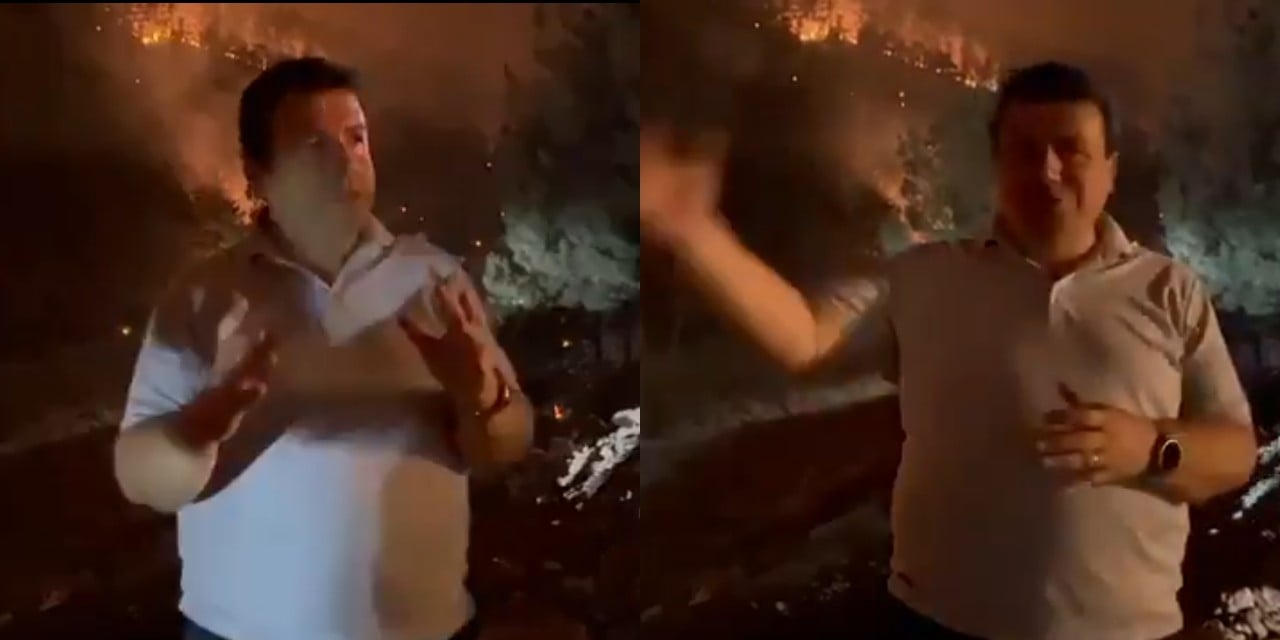 CHP'li Öztürk, 'Aklımıza kötü şeyler getiriyor' diyerek paylaştı: Benzin dökülerek yangın başlatılmak istendi!