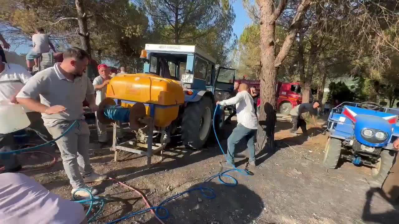 Alaplı’da çıkan orman yangını vatandaşların seferberliğiyle söndürüldü