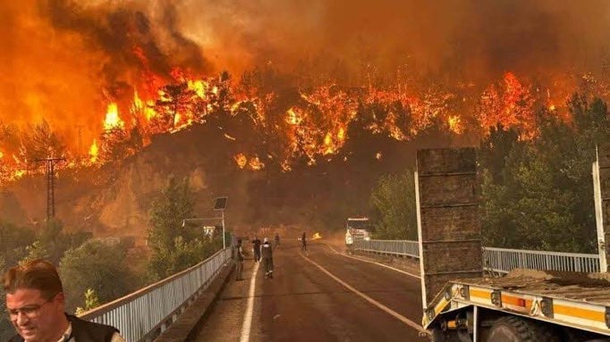 Bursa’daki orman yangını 4. gününde: FETÖ'den ihraç edilen bir kişi tutuklandı