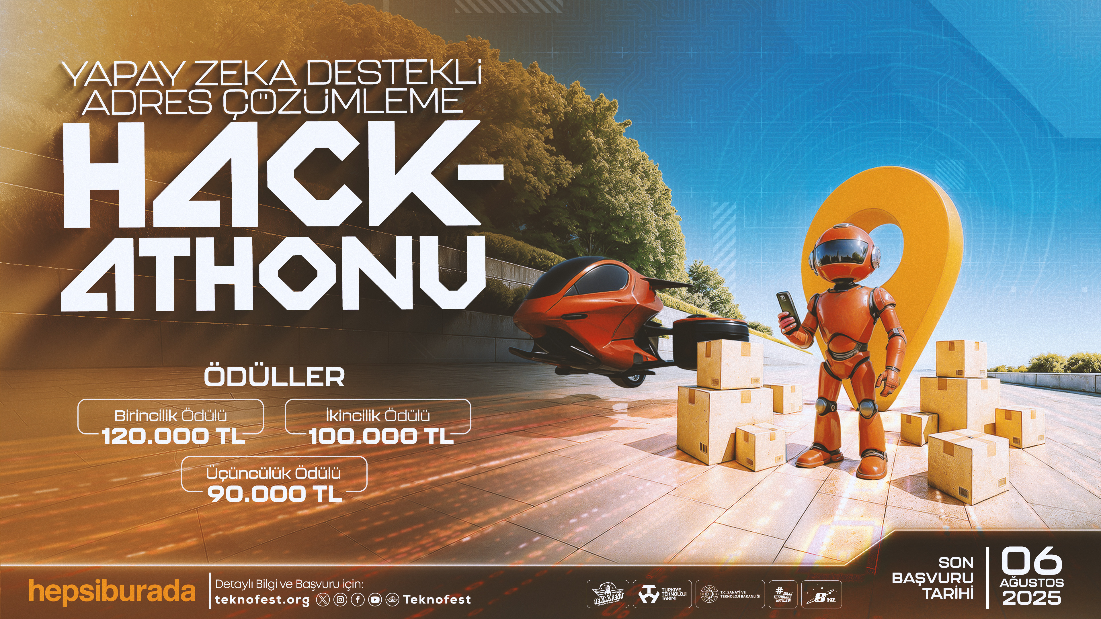 Hepsiburada’dan teknofest 2025’te yapay zekâ temalı hackathon