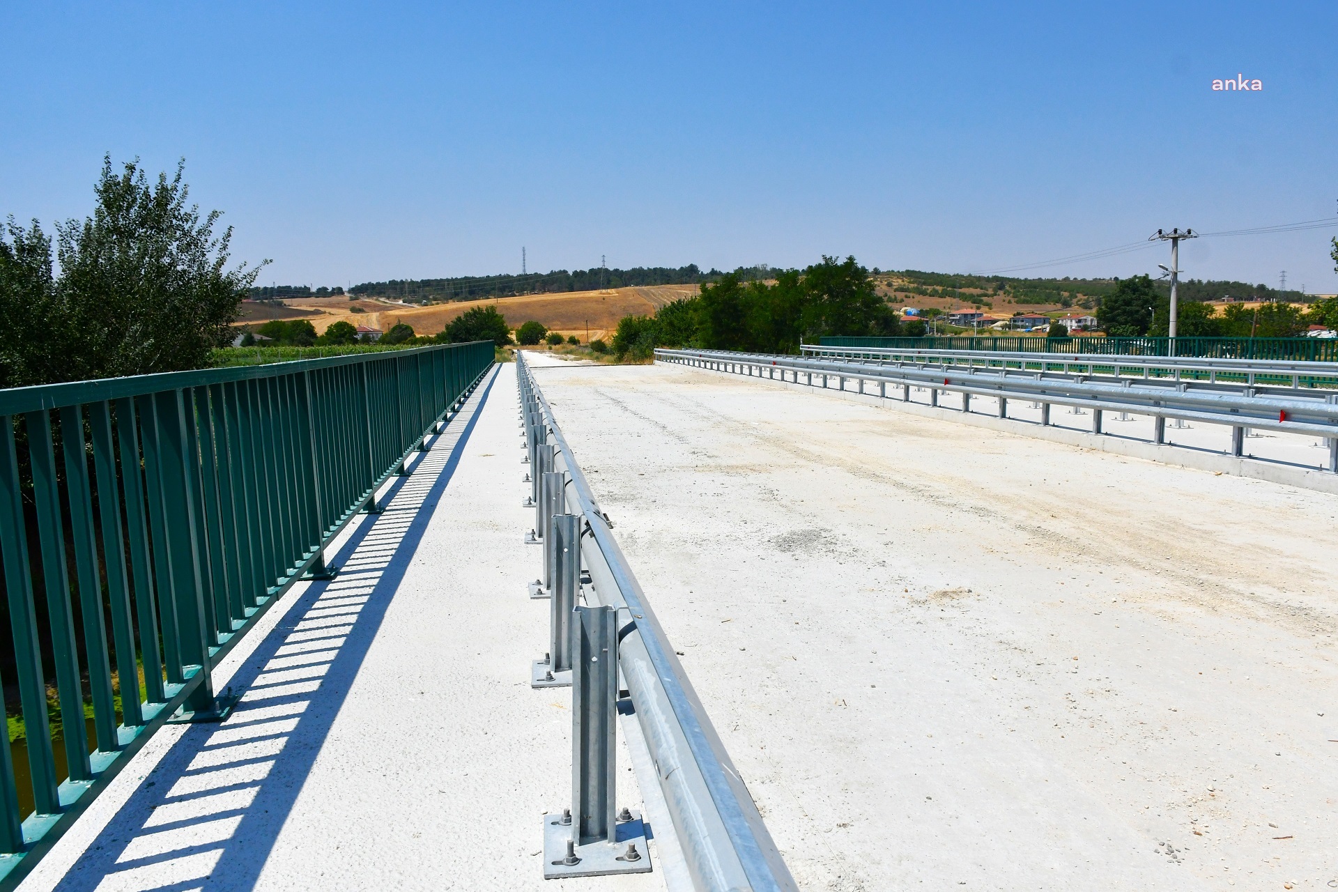 Lüleburgaz Deresi üzerindeki ilk köprü tamamlandı