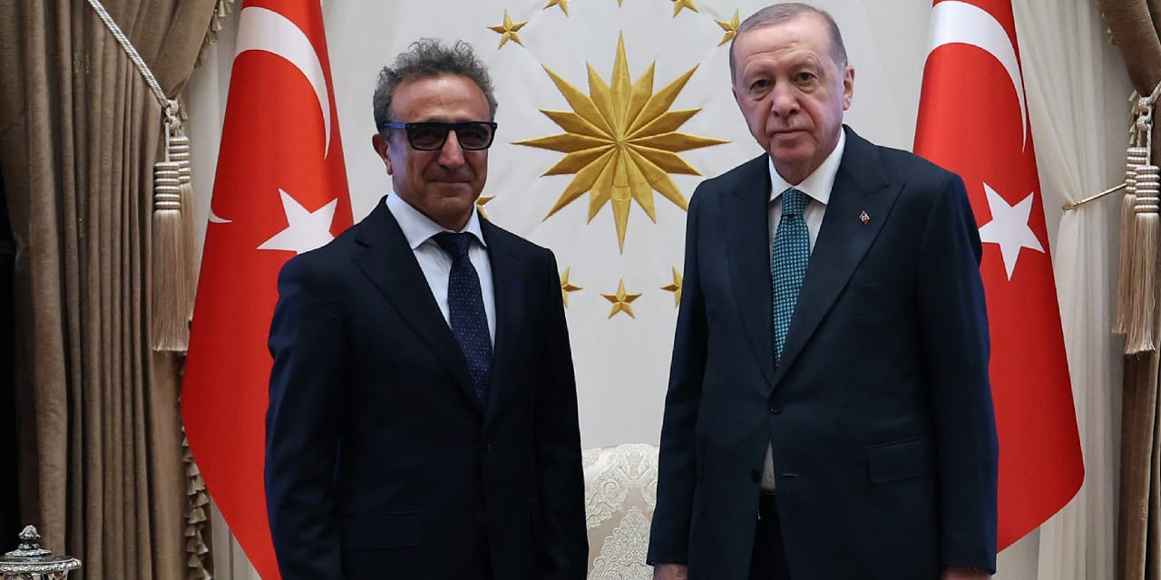 Chobani'nin sahibi Beştepe'de Erdoğan ile görüştü