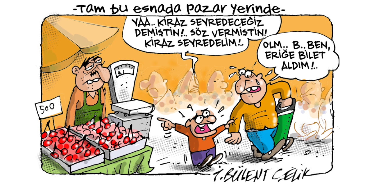 İ. Bülent Çelik'in 31 Temmuz 2025 tarihli karikatürü