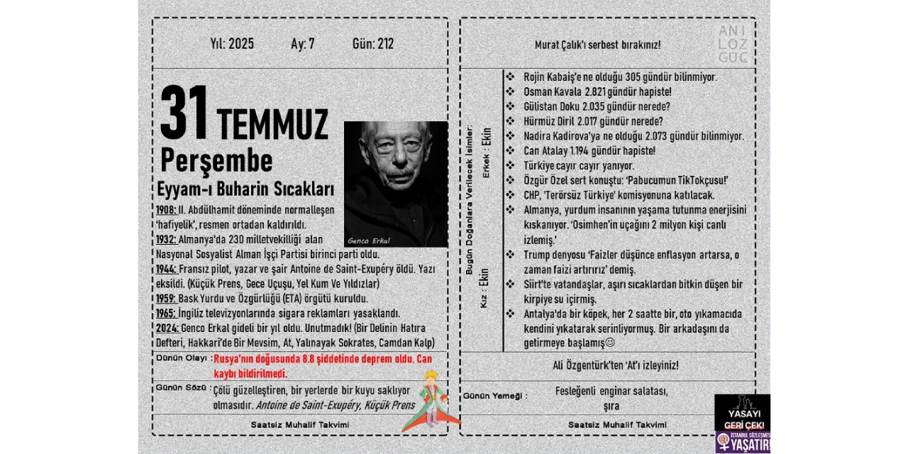 Eyyam- Buharin Sıcakları