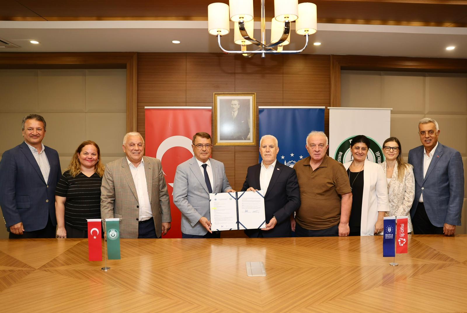 Büyükşehir ile BESOB arasında önemli iş birliği