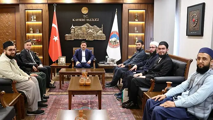 İsmailağa tarikatı Kayseri Valisi Çiçek'i ziyaret etti: CHP tepki gösterdi