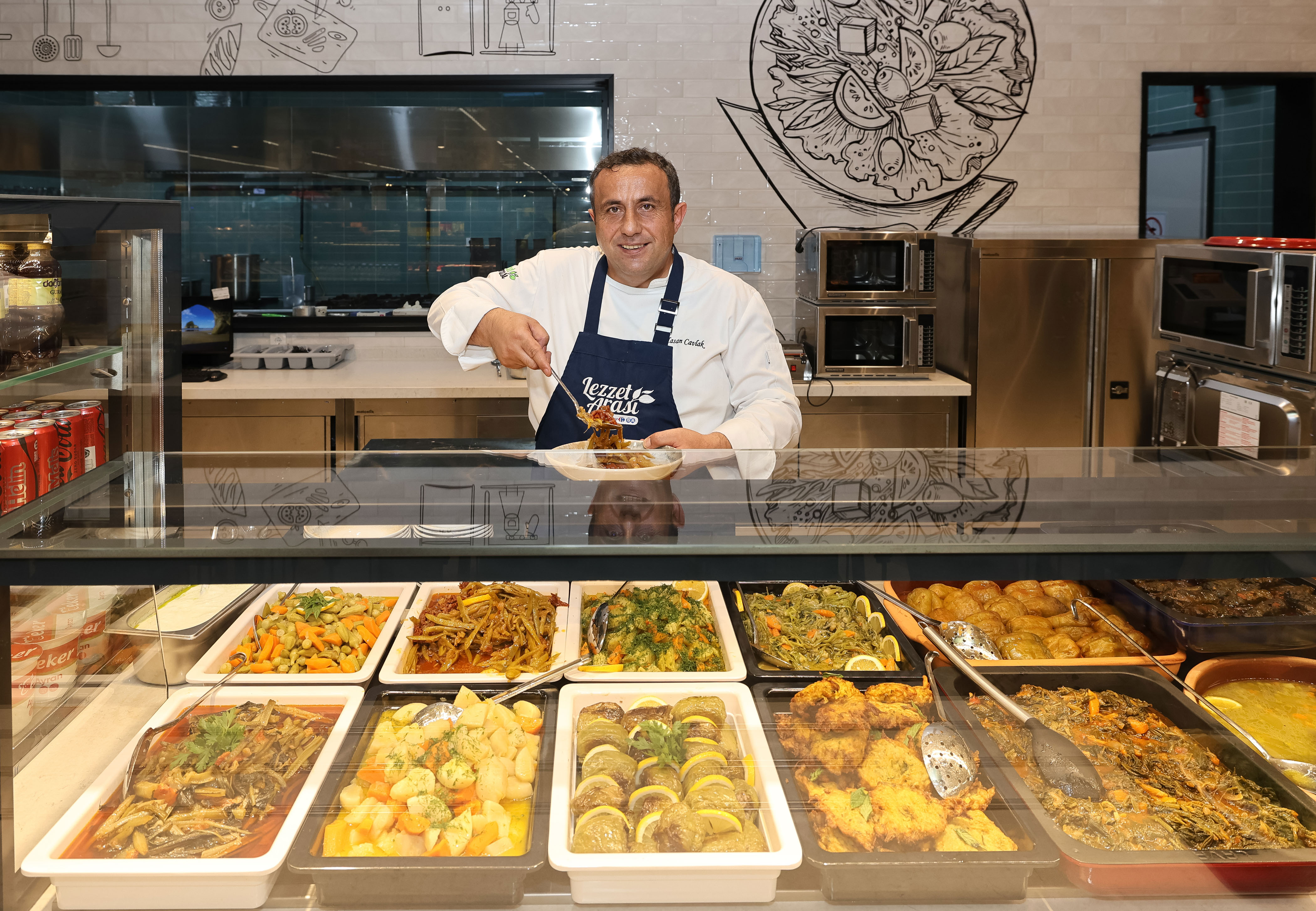 Carrefoursa’dan market içinde restoran konforu: Lezzet Arası artık Kozyatağı’nda