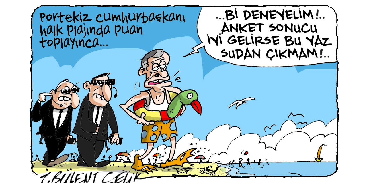 İ. Bülent Çelik'in 4 Ağustos 2025 tarihli karikatürü