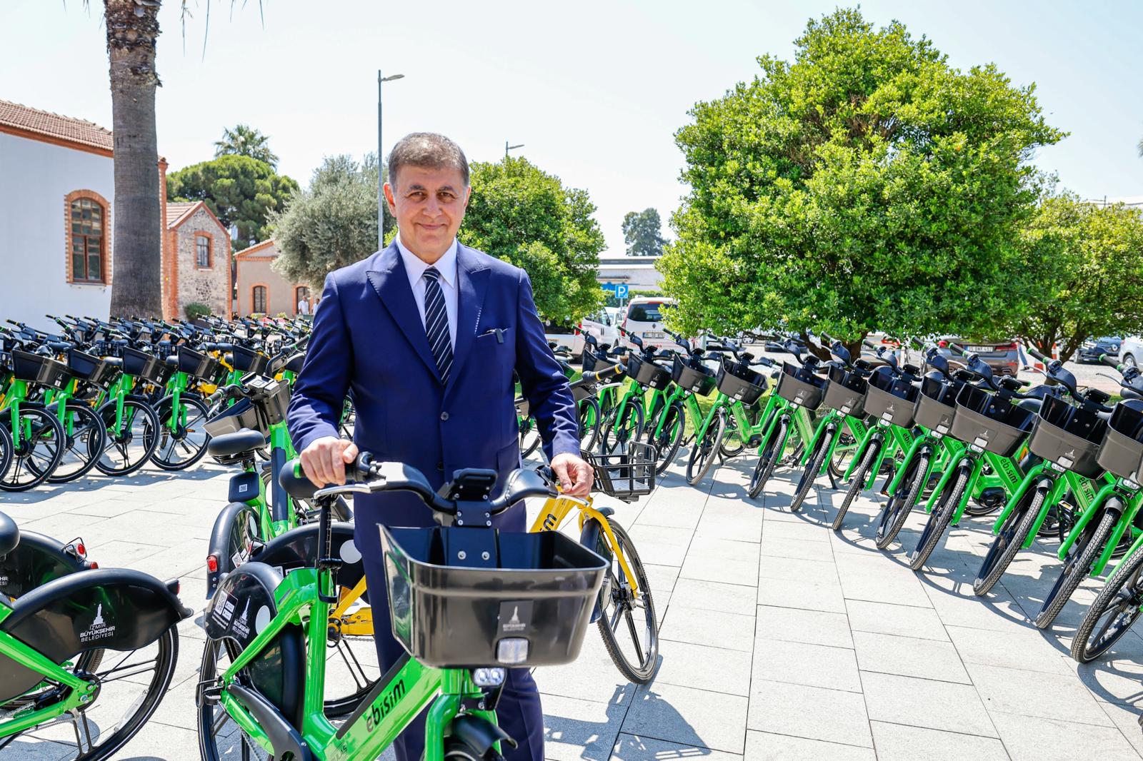 İzmir’e bin akıllı bisiklet geliyor