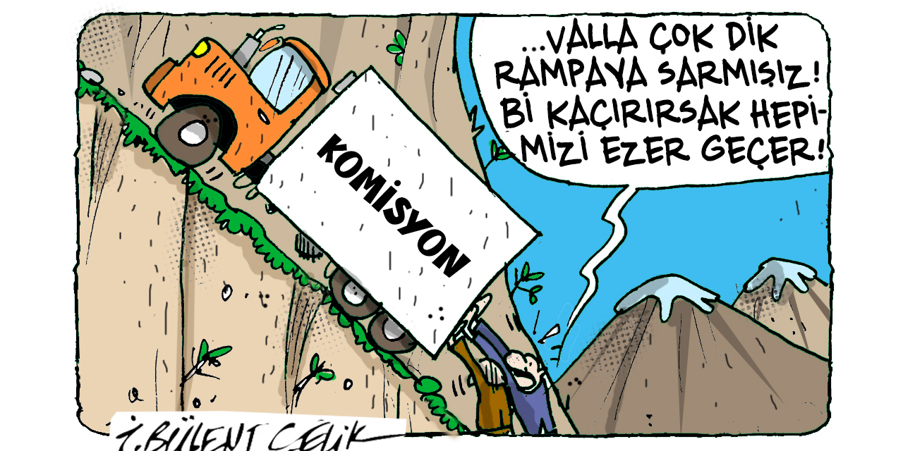 İ. Bülent Çelik'in 5 Ağustos 2025 tarihli karikatürü