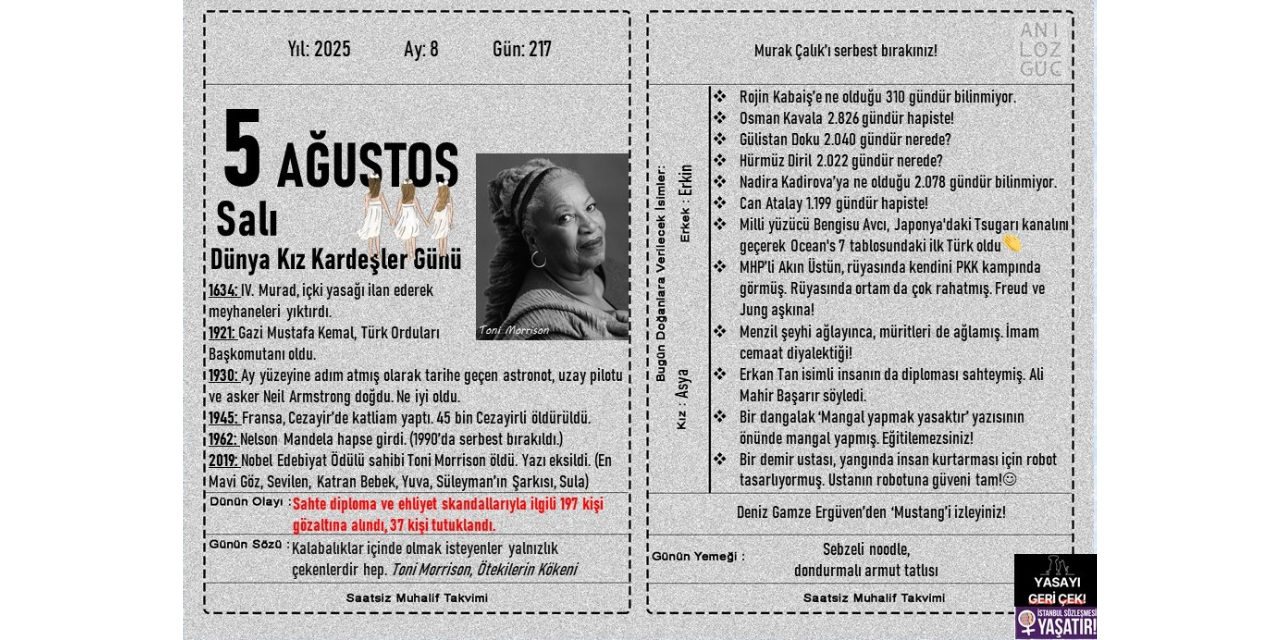 Dünya Kız Kardeşler Günü