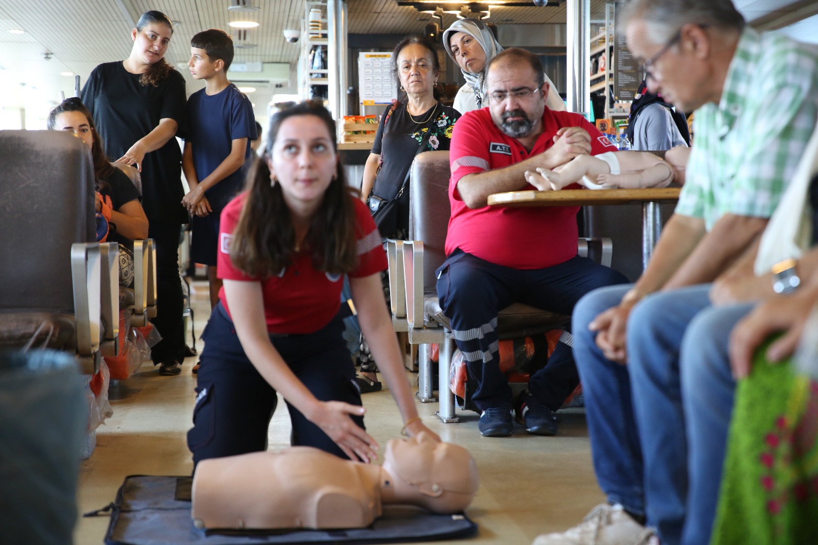İBB’den adalar ve vapur hatlarında ilk yardım seferberliği