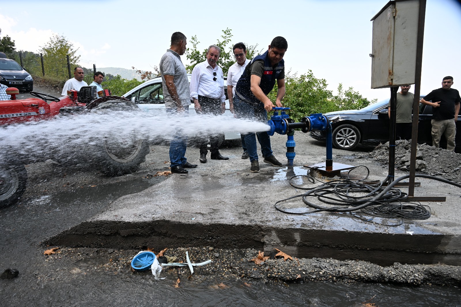 Bahçecik’te su sevinci: Taşıma su dönemi sona erdi