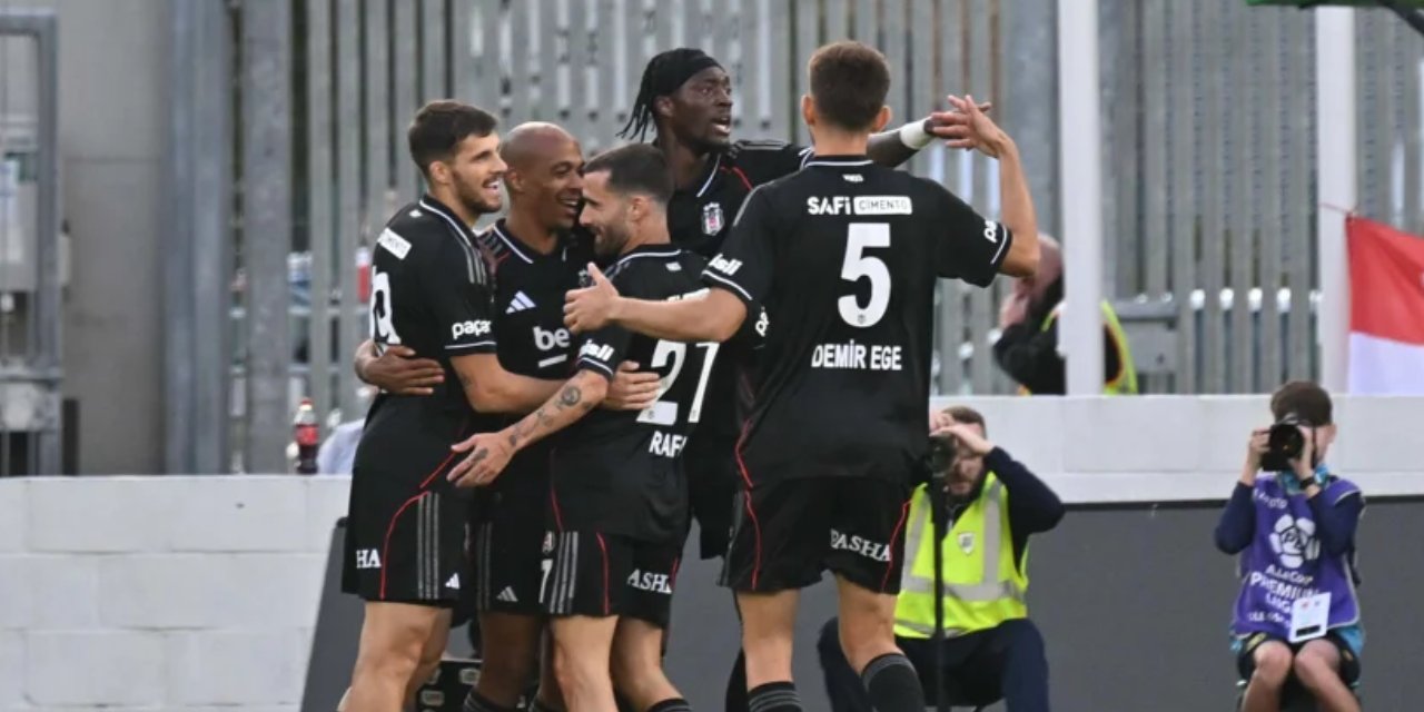 Beşiktaş ilk yarıdan fişi çekti: Dublin'de tur kapısı aralandı