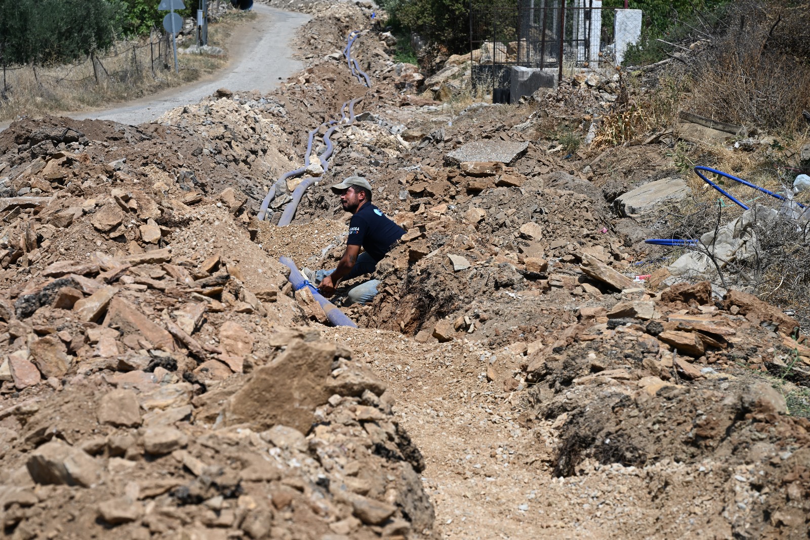 Salihli’de 40 yıllık içme suyu altyapısı yenileniyor