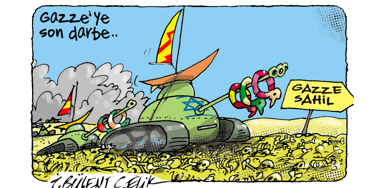 İ. Bülent Çelik'in 9 Ağustos 2025 tarihli karikatürü