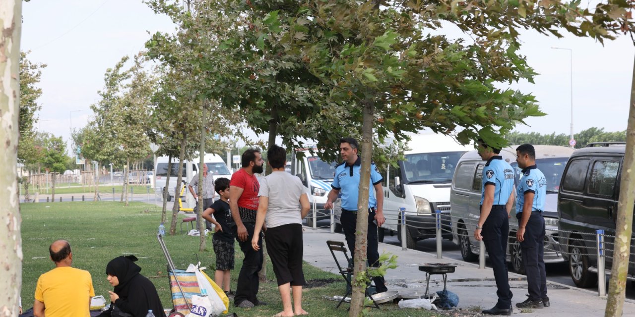 İBB'den mangal ve nargile yasağı denetimi