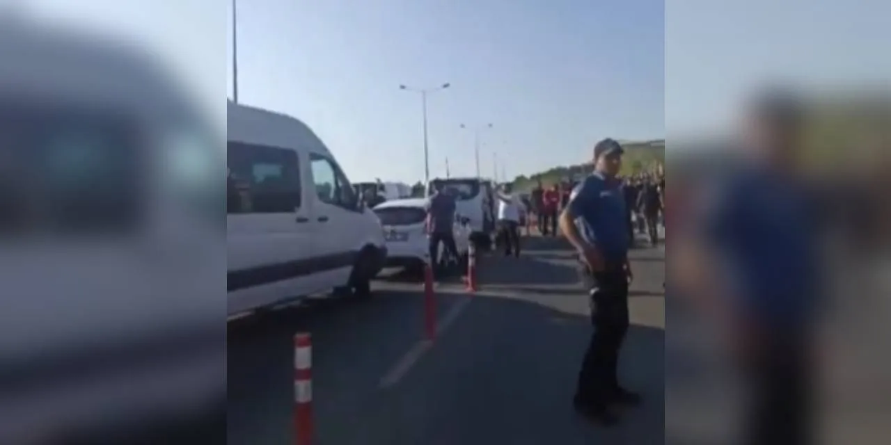 Cumhurbaşkanlığı Külliyesi önünde 5 kişi gözaltına alındı