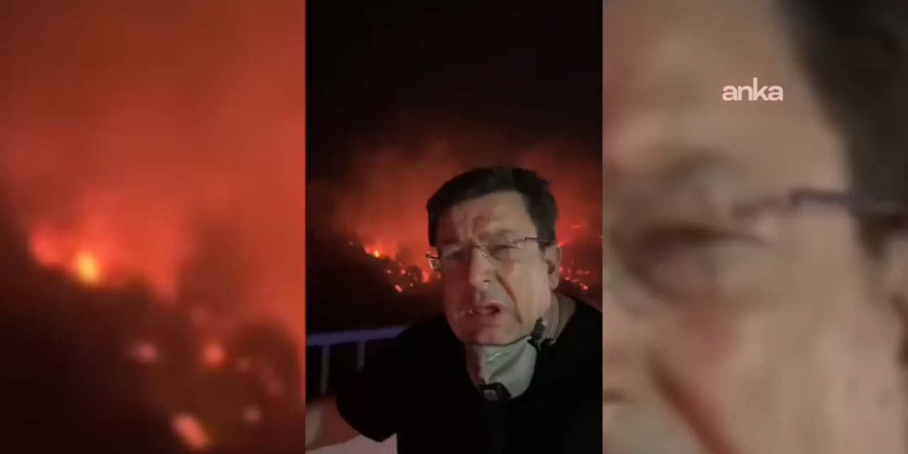 Çanakkale'de belediye başkanı Erkek yangın noktasından bildirdi: Çok zor bir gece olacak