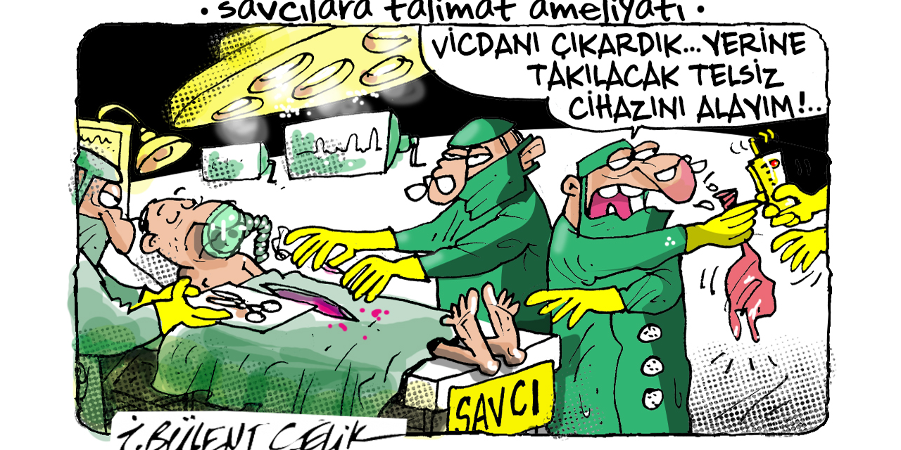 İ. Bülent Çelik'in 12 Ağustos 2025 tarihli karikatürü
