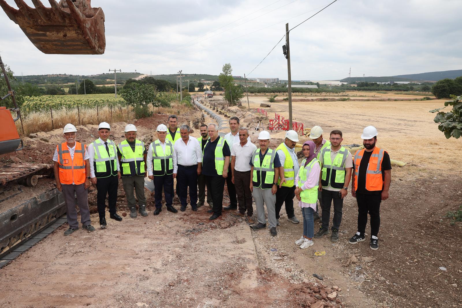Çınarcık Barajı'nın suyu 1 Eylül'de Bursa'yla buluşuyor