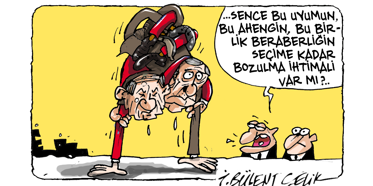 İ. Bülent Çelik'in 13 Ağustos 2025 tarihli karikatürü