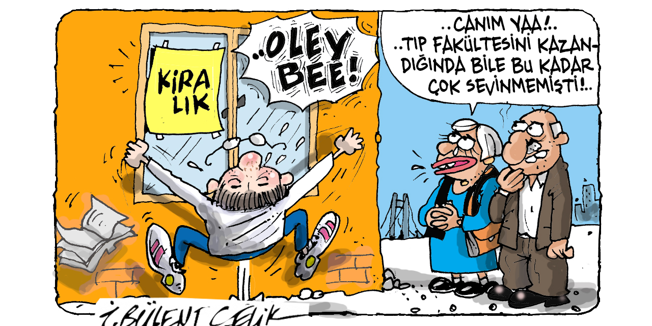 İ. Bülent Çelik'in 14 Ağustos 2025 tarihli karikatürü