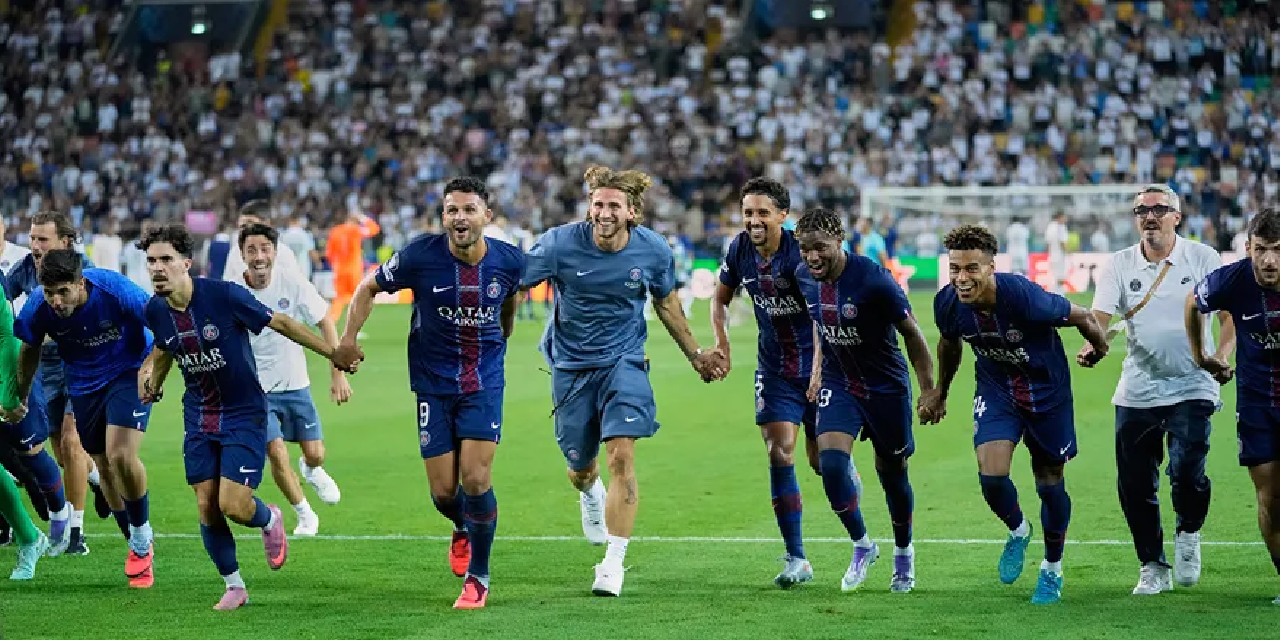 PSG, tarihi geri dönüşle Süper Kupa'nın sahibi oldu!