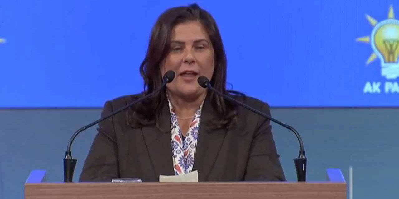 AKP’ye geçenlere hakkını helal etmemişti: Özlem Çerçioğlu AKP kürsüsünde