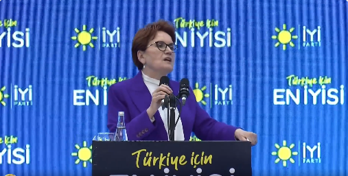 Akşener, CHP'yi tümüyle hedef aldı: Yavaş, artık Genel Merkez'in ev kölesi olmuştur