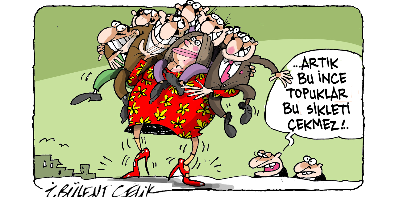 İ. Bülent Çelik'in 15 Ağustos 2025 tarihli karikatürü