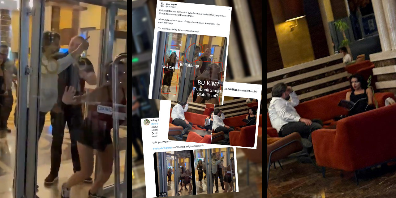 Atatürk’e hakaretler savuran şeriatçı Furkan Bölükbaşı’na otelde protesto