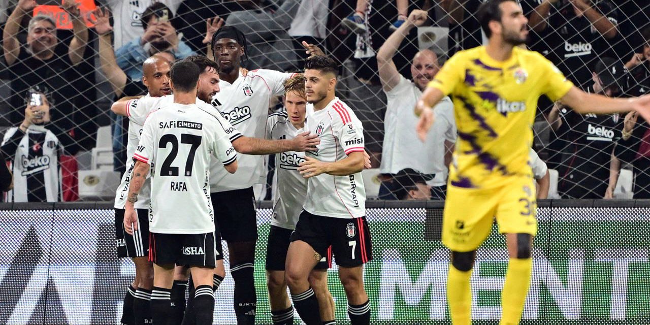 Beşiktaş kendi evinde 3 puanı aldı: Rafa Silva son dakikada sahne aldı