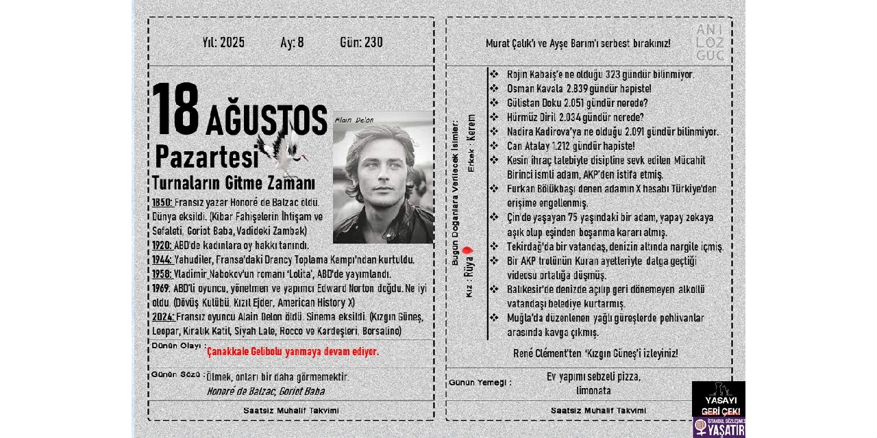 Turnaların Gitme Zamanı