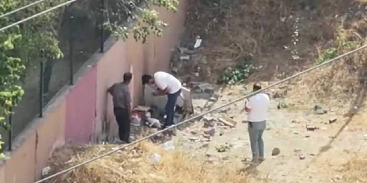 İlkokulun önünde uyuşturucu kullandılar! Şüpheliler gözaltına alındı