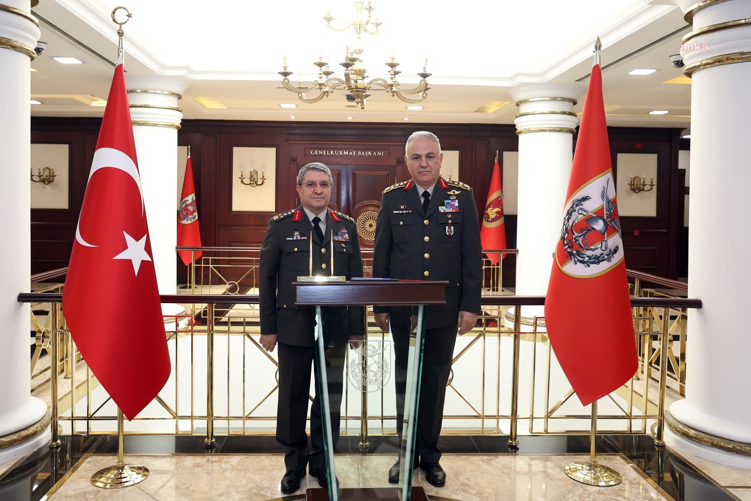 Genelkurmay Başkanlığı ve Kara Kuvvetleri Komutanlığı'nda devir teslim