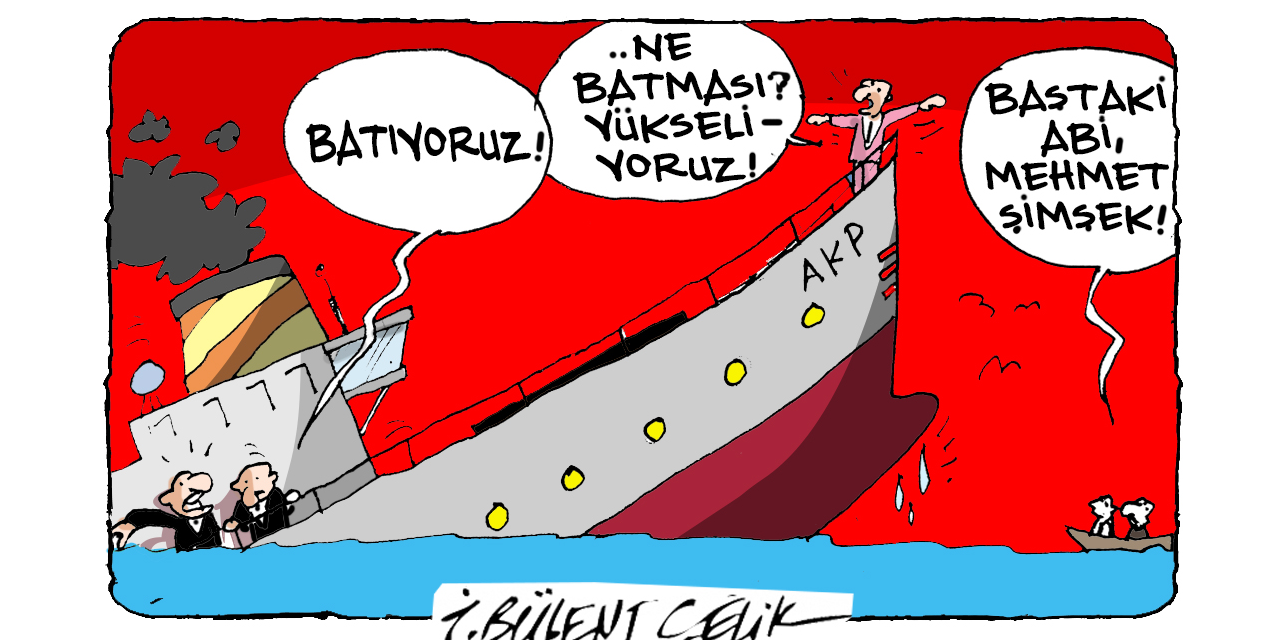 İ. Bülent Çelik'in 19 Ağustos 2025 tarihli karikatürü