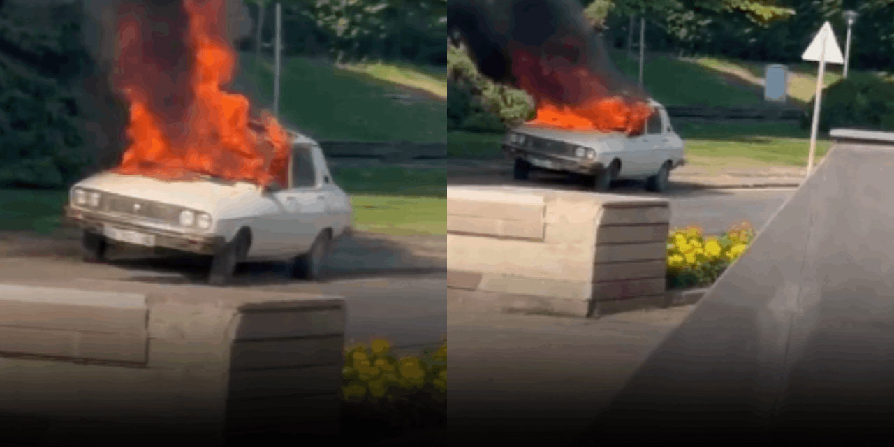 Meclis önünde Beyaz Toros yaktı