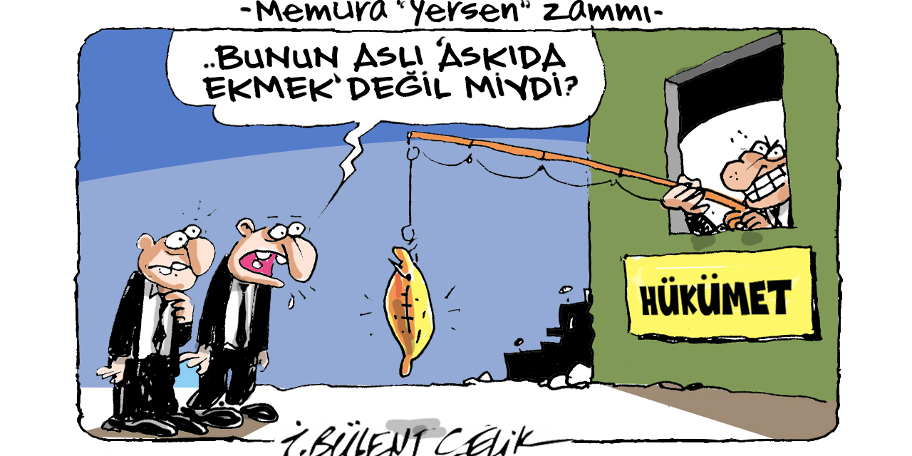 İ. Bülent Çelik'in 20 Ağustos 2025 tarihli karikatürü