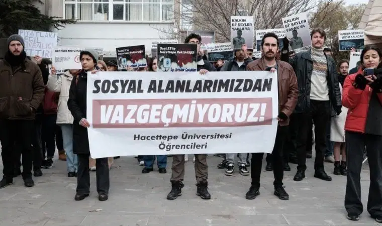 Hacettepe’de “Yurdum Kafe” eylemine katılan öğrenciler savunma alınmadan yurttan atıldı