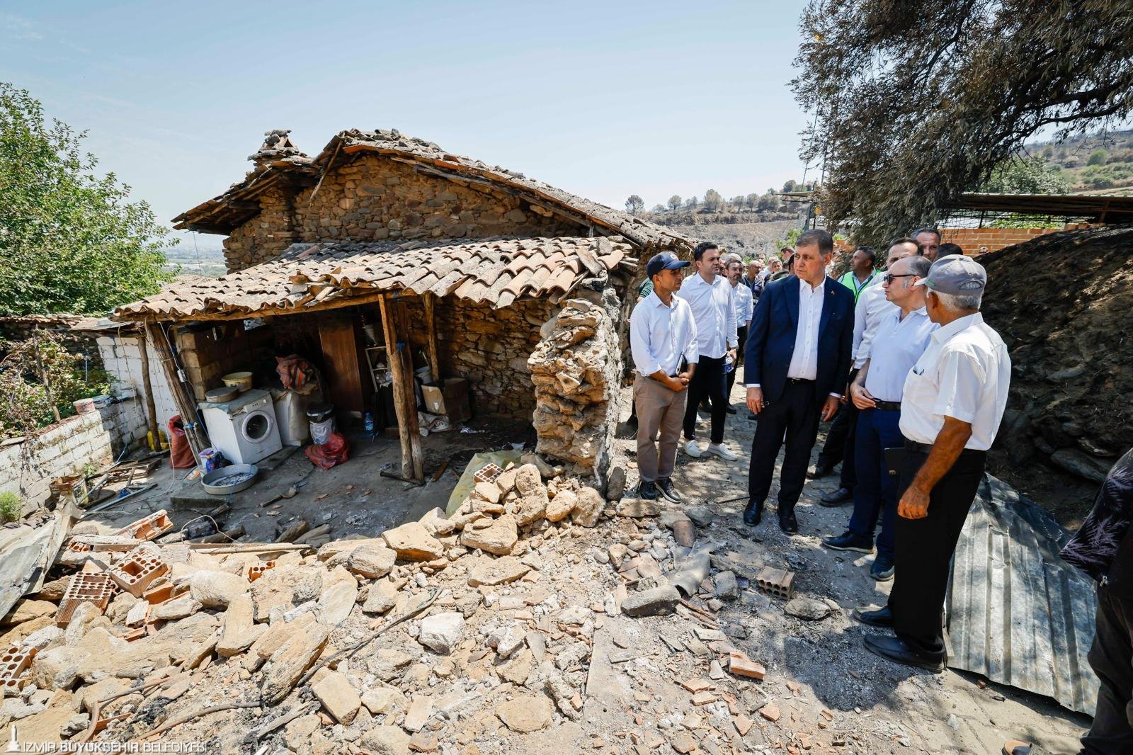 Yangın mağdurlarına yıl sonuna kadar su bedava