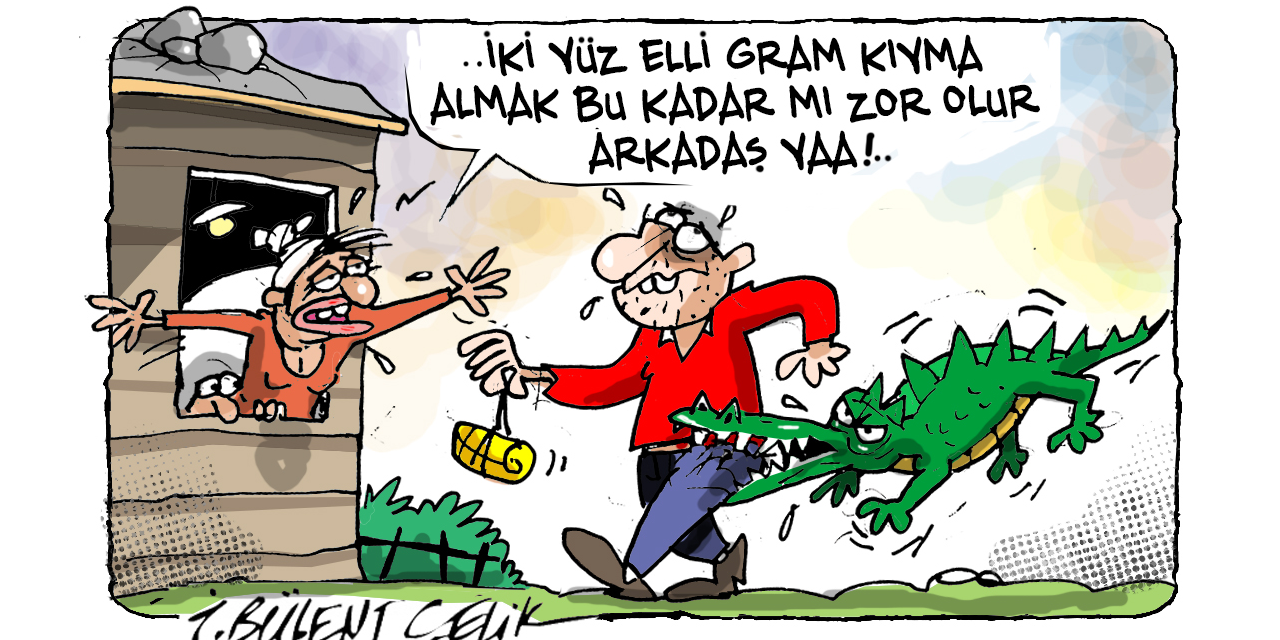 İ. Bülent Çelik'in 23 Ağustos 2025 tarihli karikatürü