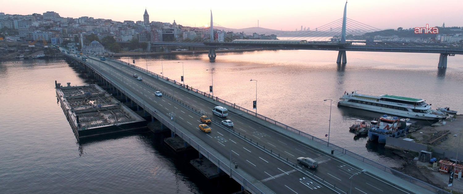 Yeni Galata Köprüsü bu gece 3 saat süreyle trafiğe kapatılacak