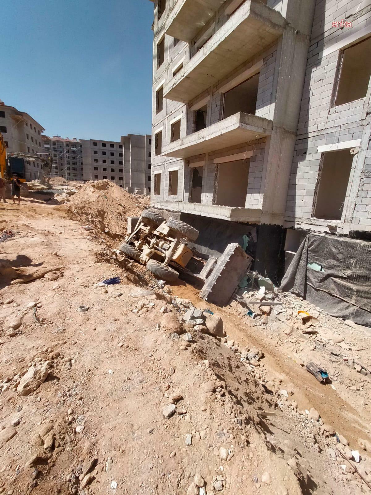 Malatya TOKİ şantiyesinde iş cinayeti, 24 yaşındaki iş makinesi operatörü yaşamını yitirdi