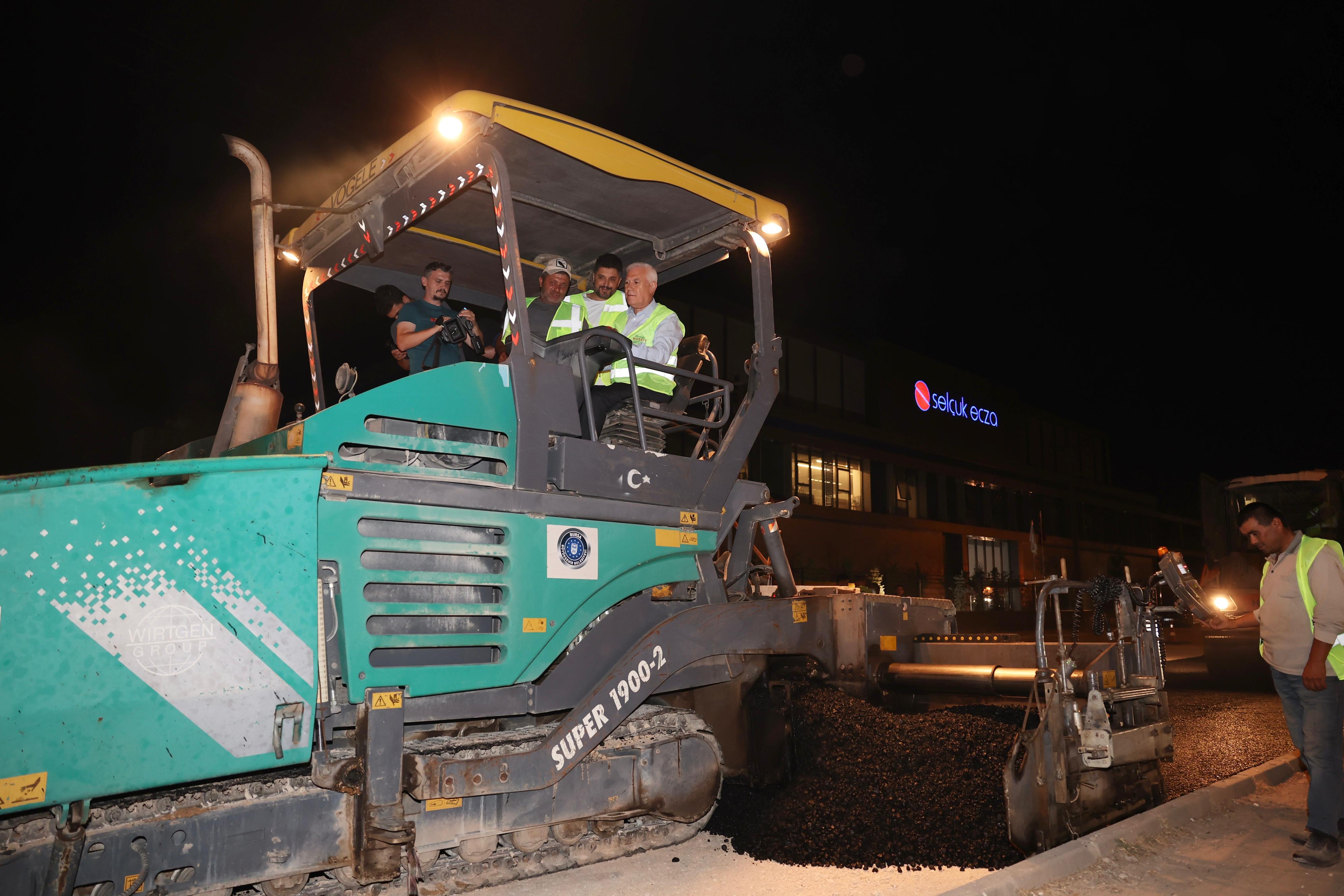 Büyükşehir’den gece gündüz ulaşım seferberliği