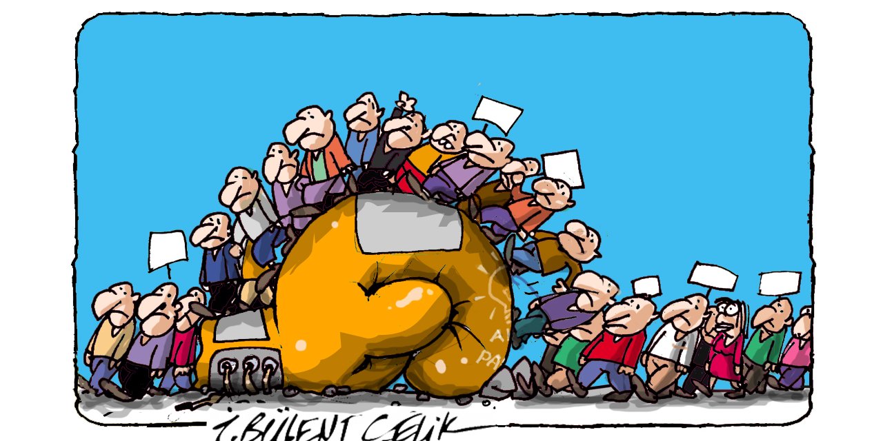 İ. Bülent Çelik'in 28 Ağustos 2025 tarihli karikatürü