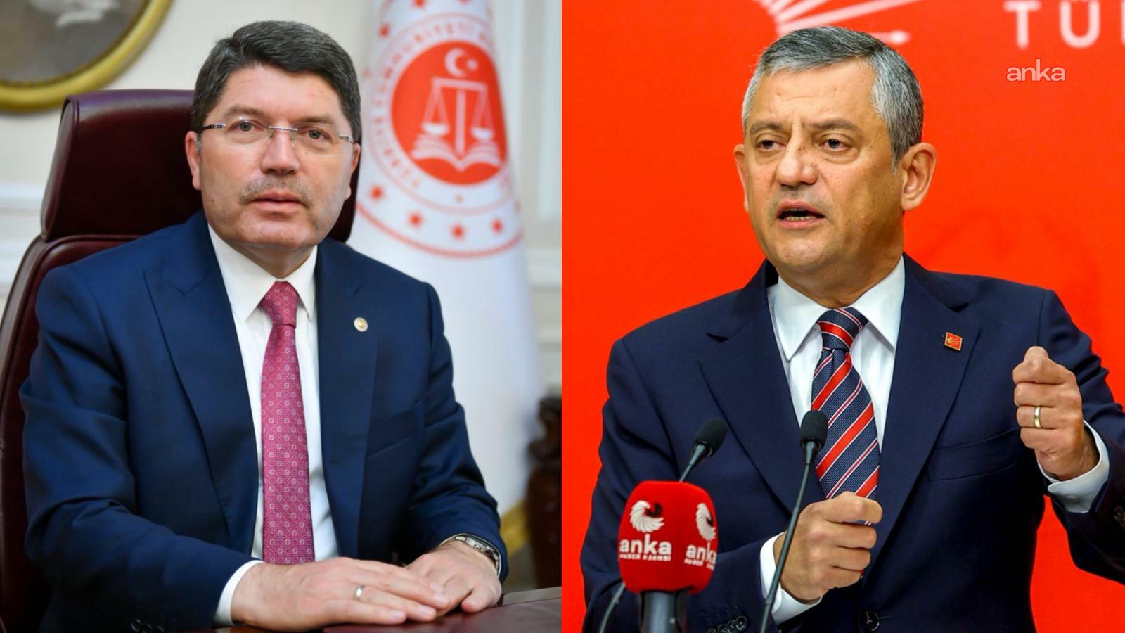 Adalet Bakanı Tunç'tan Özgür Özel'e: Adalet Bakanlığına dil uzatması siyaseten iflas ettiğinin açık göstergesidir