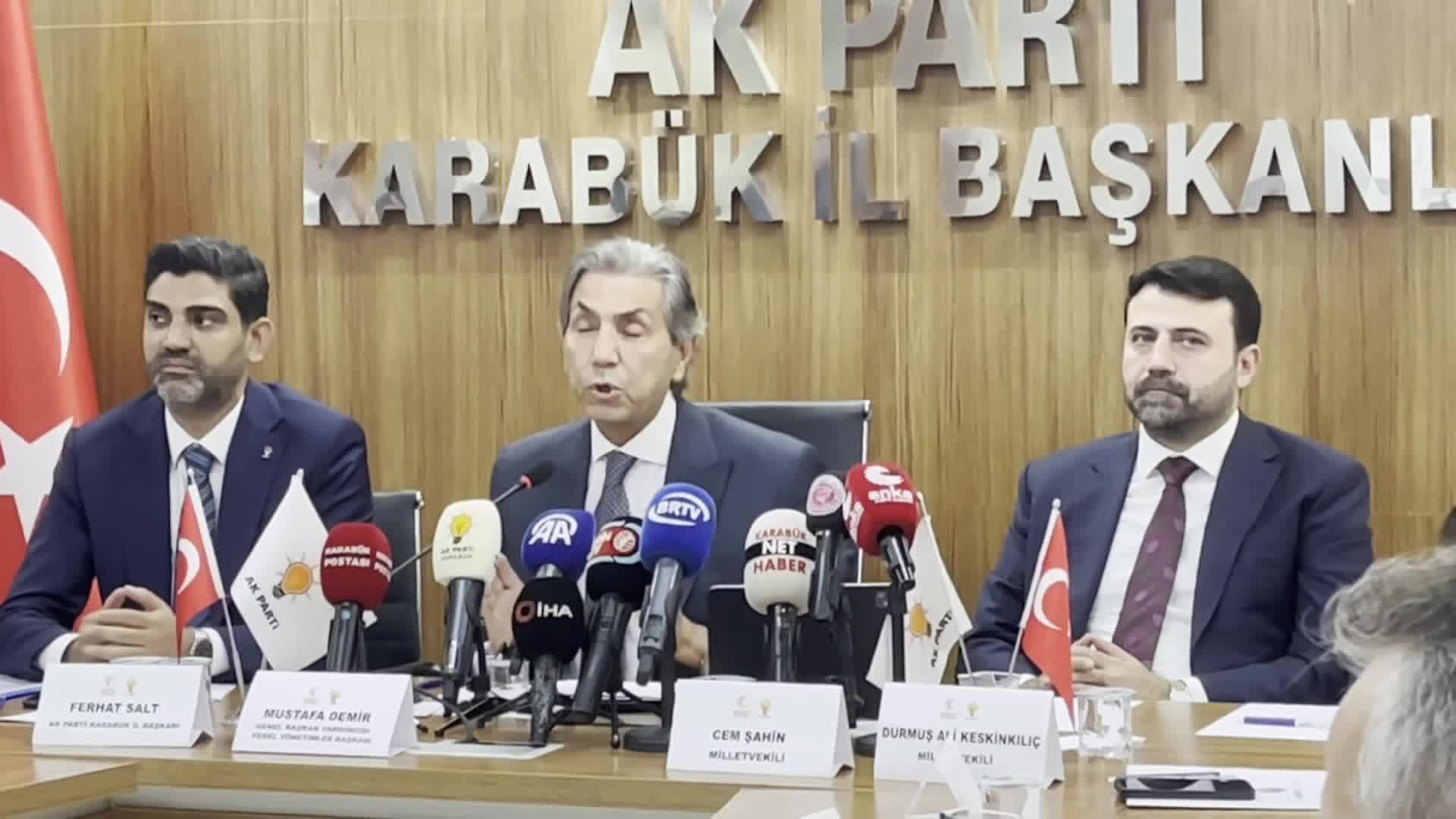 AKP Genel Başkan Yardımcısı Demir: “Bizim belediyeciliğimiz algı değil, hakikat belediyeciliğidir”