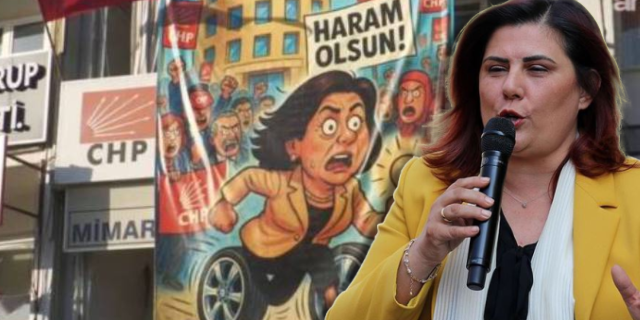 AKP'ye geçen Özlem Çerçioğlu 'Haram olsun' pankartından rahatsız oldu: CHP'li başkan ifade verdi