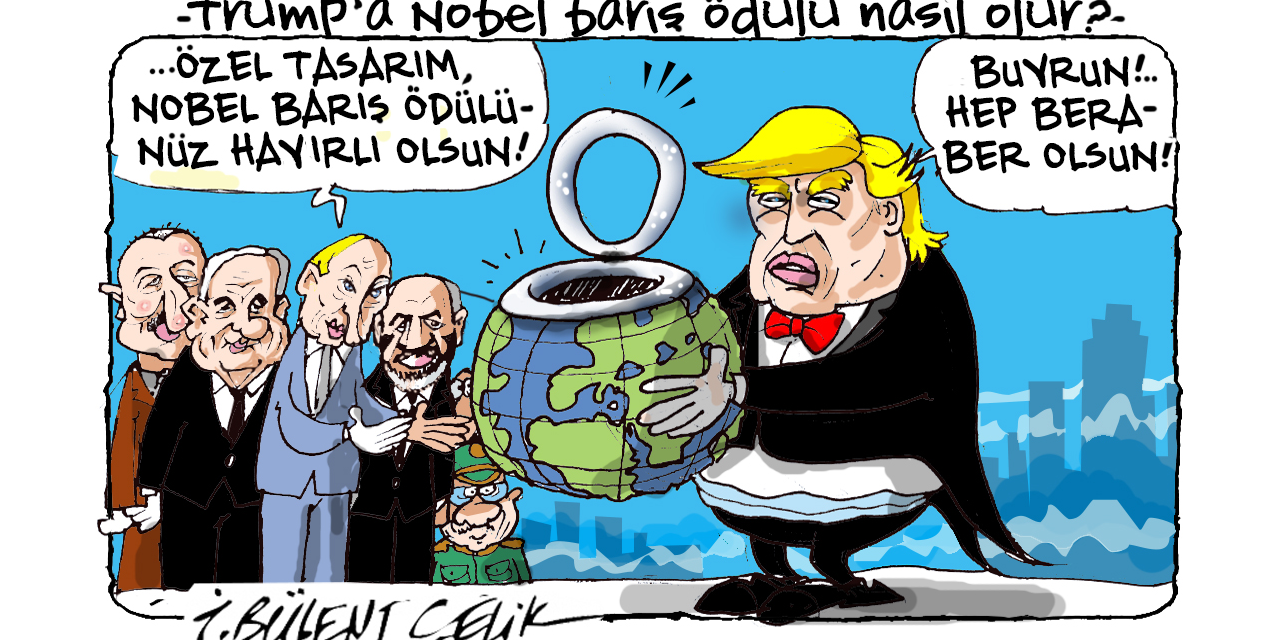 İ. Bülent Çelik'in 30 Ağustos 2025 tarihli karikatürü